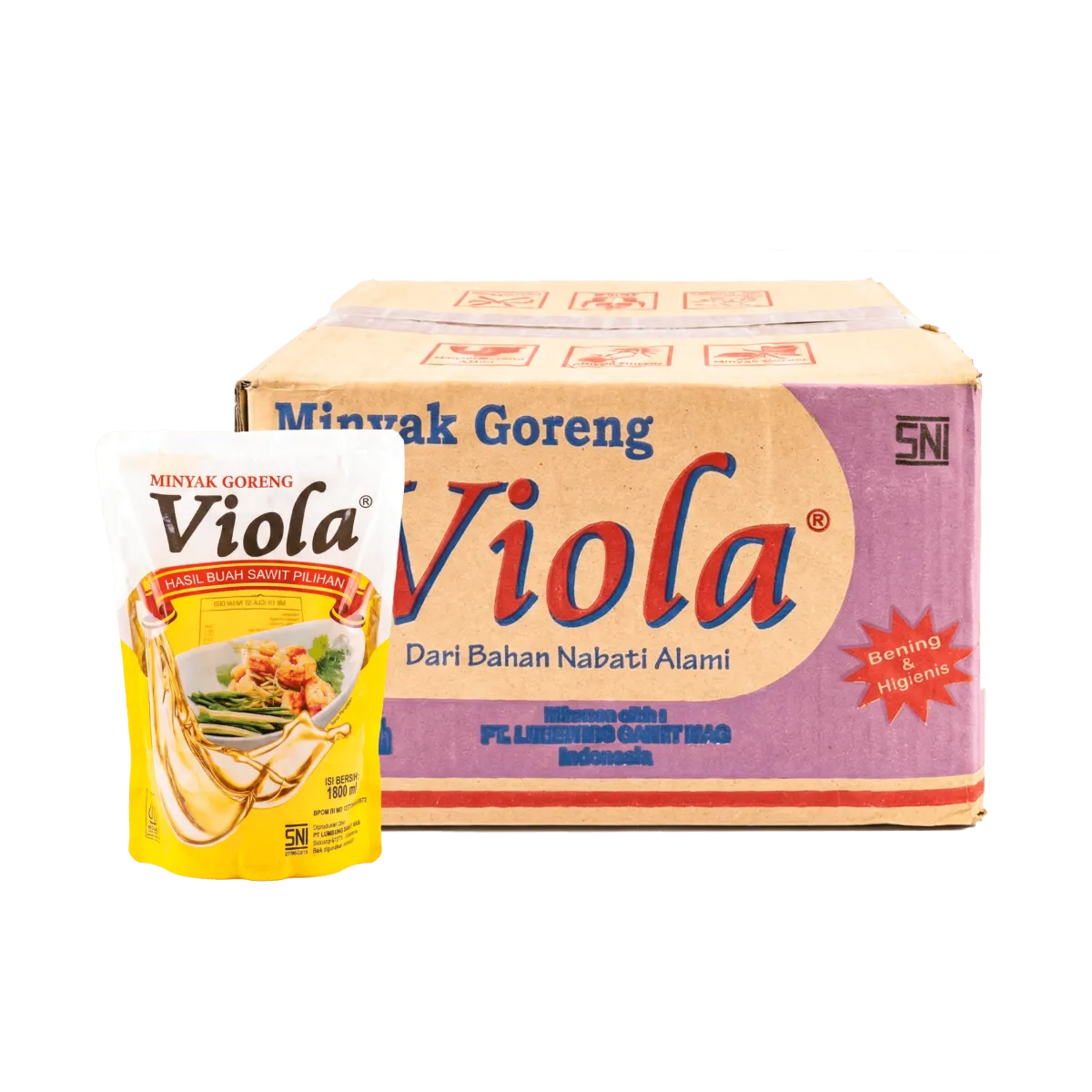 Jual Minyak Goreng Viola Refill Pouch 1800mL - Jernih & Ekonomis | Synkro.id