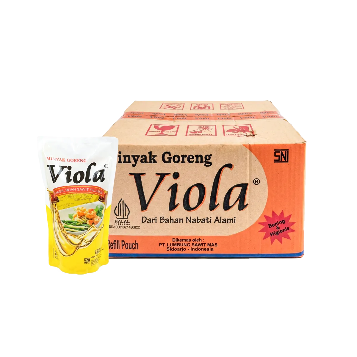 Jual Minyak Goreng Viola Refill Pouch 800mL - Jernih & Stabil | Synkro.id